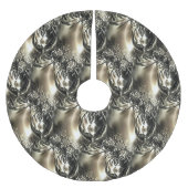 Gilded Pearls Kerstboom Rok (Voorkant)