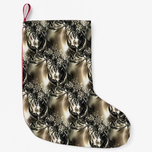 Gilded Pearls Kleine Kerstsok (Voorkant)