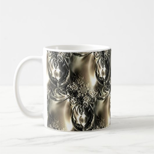 Gilded Pearls Koffiemok (Links)
