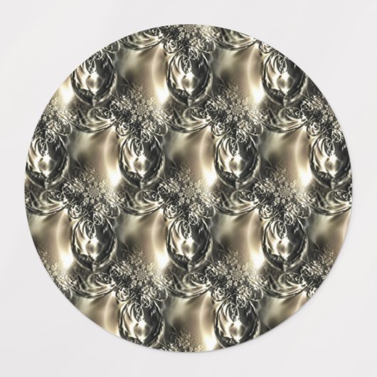 Gilded Pearls Labels (Design 2)