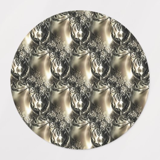 Gilded Pearls Labels (Design 1)