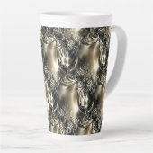 Gilded Pearls Latte Mok (Rechterhoek)
