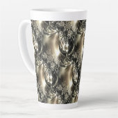Gilded Pearls Latte Mok (Linkerhoek)