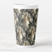 Gilded Pearls Latte Mok (Voorkant)