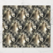 Gilded Pearls Likeurfles Etiket (Enkel label)