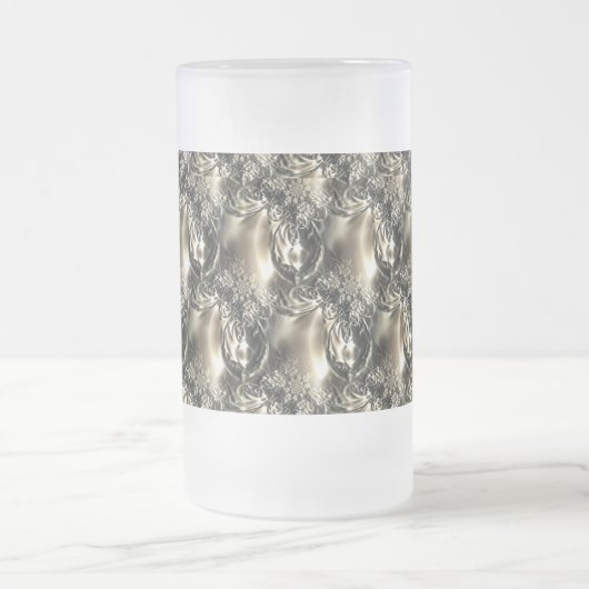 Gilded Pearls Matglas Bierpul (Center)