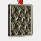 Gilded Pearls Metalen Ornament (Rechts)