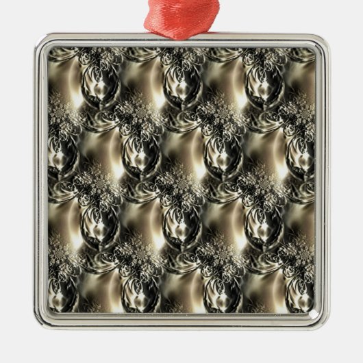 Gilded Pearls Metalen Ornament (Voorkant)