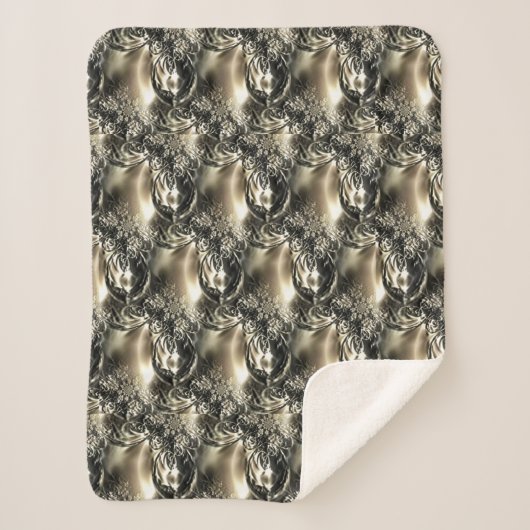 Gilded Pearls Sherpa Deken (Voorkant)