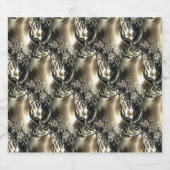 Gilded Pearls Sparkling Wijnetiket (Enkel label)