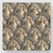 Gilded Pearls Stenen Onderzetter (Voorkant)