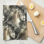 Gilded Pearls Theedoek (Quarter Fold)