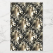 Gilded Pearls Wijn Etiket (Enkel label)