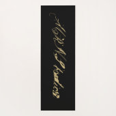 Gilded Pearls Yogamat (Achterkant)