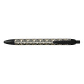 Gilded Pearls Zwarte Inkt Pen (Achterkant)