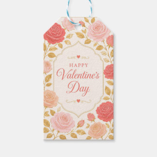Gilded Rose Valentijn Romance Cadeaulabel