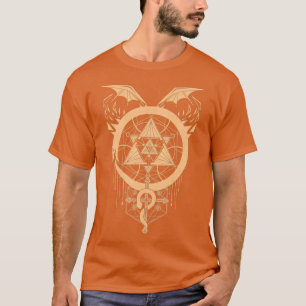 Gilded Snakes of Alchemy T-shirt