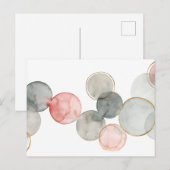 Gilded Spheres Briefkaart (Voorkant / Achterkant)