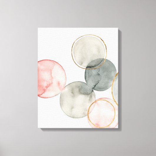 Gilded Spheres Canvas Afdruk (Voorkant)