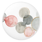 Gilded Spheres Keramische Knop (Voorkant)