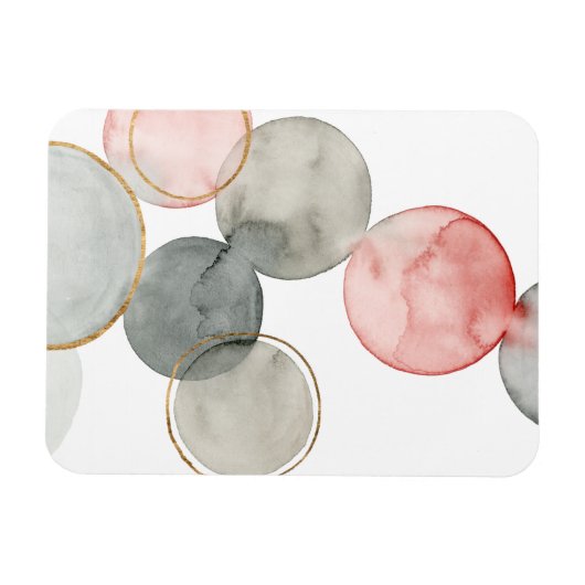 Gilded Spheres Magneet (Horizontaal)