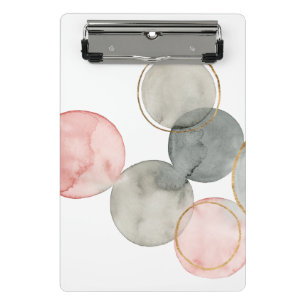 Gilded Spheres Mini Klembord