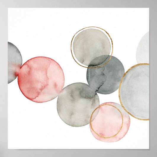 Gilded Spheres Poster (Voorkant)