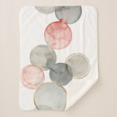 Gilded Spheres Sherpa Deken (Voorkant)