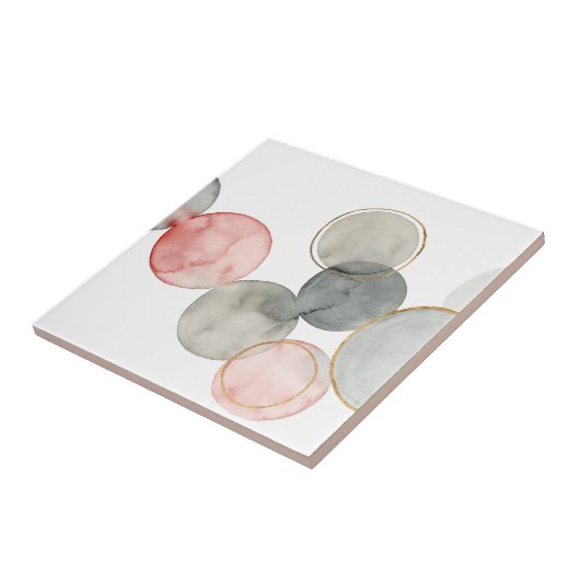 Gilded Spheres Tegeltje (Zijkant)