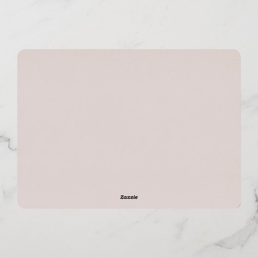 Gilded Stars | Fotocollage Folie Feestdagenkaart (Achterkant)