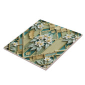 Gilded Trellis Tegeltje (Zijkant)