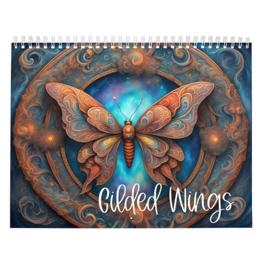 Gilded Wings Calendar Kalender (Hoes)