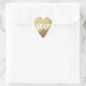 Gilded XOXO Valentijnsdag Sticker - Wit (Tas)