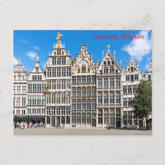 Gildehuizen, Antwerpen, België Briefkaart (Voorkant)