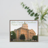 Giles County Courthouse - Pulaski, TN Briefkaart (Staand voorkant)