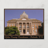 Giles County Courthouse - Pulaski, TN Briefkaart (Voorkant)