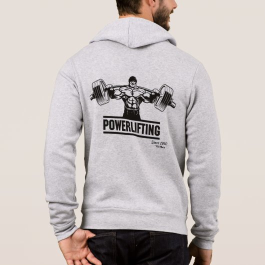 Gilet Hoodie (Achterkant)