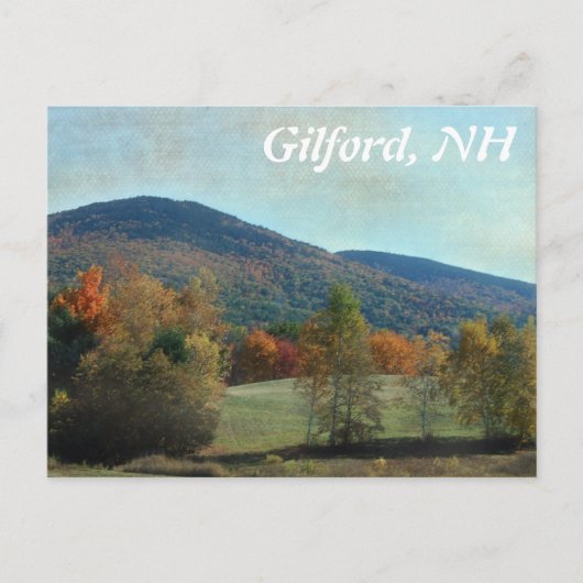 Gilford, NH Briefkaart (Voorkant)