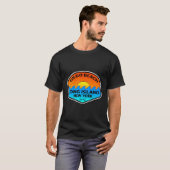 Gilgo Beach New York Long Island Surfing Surf T-shirt (Voorkant volledig)
