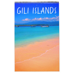 gili eilanden indonesië kalender