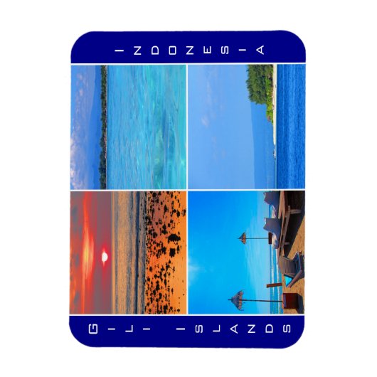 gili eilanden indonesië magneet (Verticaal)