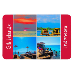 gili - eilanden leven magneet