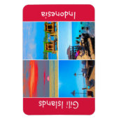 gili - eilanden leven magneet (Verticaal)