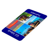 gili eilandscènes magneet (Linkerzijde)