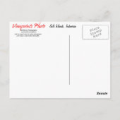 Gili Islands Boat Briefkaart (Achterkant)