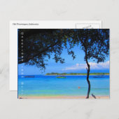 gili strandbegroetingen briefkaart (Voorkant / Achterkant)