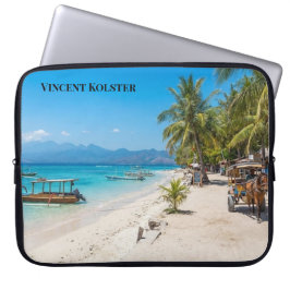 Gili Trawangan Eiland Paradijs Strand Laptop Sleeve