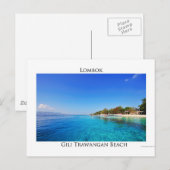 Gili Trawangan, Lombok Briefkaart (Voorkant / Achterkant)