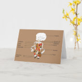 Gille DE Binche Notecard Kaart (Gele Bloem)