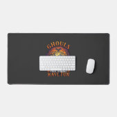 Gillen Willen Gewoon Fun Geesten Kerkhof Pompoen Bureaumat (Keyboard & Muis)